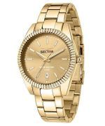 Sector 240 Multifunction Gold Tone Stainless Steel Gold Dial Quartz R3253240026 Mens Watch