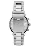 Sector 670 Dual Time Multifunction Stainless Steel Black Dial Quartz R3253540013 Womens Watch