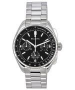 Bulova Lunar Pilot Archive Series Special Edition Chronograph Black Dial Quartz 96K111 Mens Watch With Extra Strap