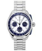 Bulova Lunar Pilot Archive Series Special Edition Chronograph Silver Dial Quartz 98K112 Mens Watch With Extra Strap