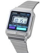 Casio Vintage Digital Stainless Steel Bracelet Quartz A120WE-1A A120WE-1 Unisex Watch