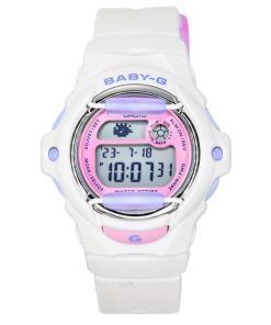 Casio Baby-G Basic Digital White Resin Strap Quartz BG-169PB-7 200M Women's Watch