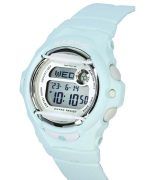 Casio Baby-G Digital Pastel Green Resin Strap Quartz BG-169U-3 200M Women's Watch