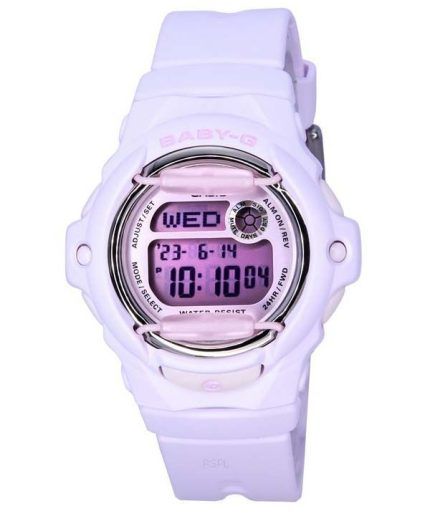 Casio Baby-G Digital Pink Resin Strap Quartz BG-169U-4B 200M Women's Watch