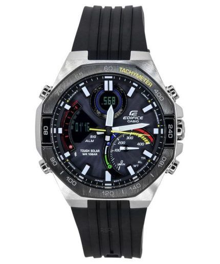 Casio Edifice Analog Digital Mobile link Black Dial Tough Solar ECB-950MP-1A 100M Men's Watch