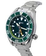 Seiko Prospex Sea Aqua Sumo GMT Green Dial Solar Diver's SFK003J1 200M Men's Watch