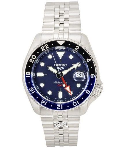 Seiko 5 Sports Blueberry GMT SKX Re-Interpretation Automatic SSK003 SSK003K1 SSK003K 100M Men's Watch