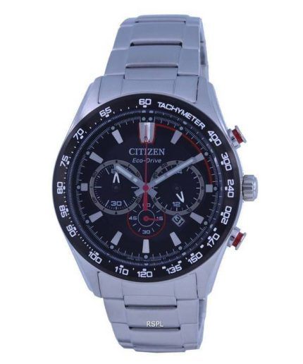 Citizen Aviator Chronograph Black Dial Eco-Drive CA4484-88E 100M Men's Watch