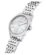 Philip Watch Roma Stainless Steel White Dial Quartz R8253217506 Womens Watch With Extra Strap