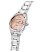 Philip Watch Caribe Urban Stainless Steel Pink Dial Quartz R8253597587 100M Womens Watch