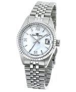 Philip Watch Caribe Urban Stainless Steel White Dial Quartz R8253597592 100M Womens Watch