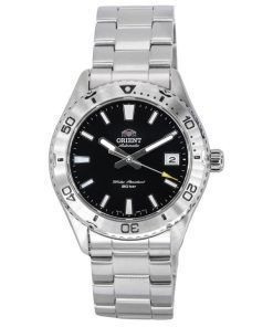 Orient Sports Mako Stainless Steel Black Dial Automatic Diver's RA-AC0Q01B10B 200M Men's Watch