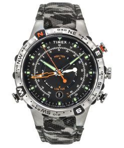 Timex Expedition North Tide-Temp-Compass Camo Strap Black Dial Quartz TW2V22300 100M Mens Watch