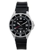 Casio Standard Analog Resin Strap Black Dial Quartz MDV-10-1A1 Mens Watch