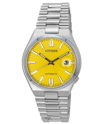 Citizen Tsuyosa Stainless Steel Yellow Dial Automatic NJ0150-81Z Men's Watch