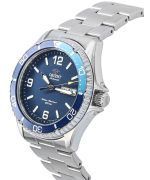 Orient Sports Kamasu Mako III Stainless Steel Blue Dial Automatic Divers RA-AA0818L19B 200M Mens Watch