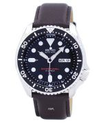 Seiko Automatic Diver's Ratio Dark Brown Leather SKX007J1-LS11 200M Men's Watch