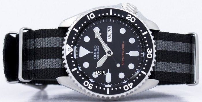 Seiko Automatic Diver's 200M NATO Strap SKX007K1-NATO1 Men's Watch