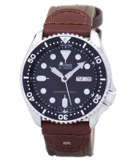 Seiko Automatic Divers Canvas Strap SKX007K1-NS1 200M Mens Watch