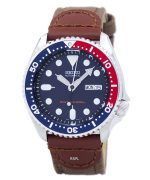 Seiko Automatic Divers Canvas Strap SKX009K1-NS1 200M Mens Watch