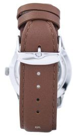 Seiko 5 Sports Military Automatic Japan Made Ratio Brown Leather SNZG07J1-LS12 Men's Watch
