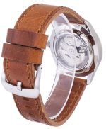 Seiko 5 Sports Automatic Ratio Brown Leather SNZG09K1-var-LS9 Men's Watch