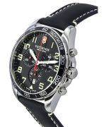 Victorinox Swiss Army Fieldforce Chronograph Black Dial Quartz 241852 100M Mens Watch