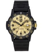 Luminox Sea Turtle Giant Plastic Strap Gold Dial Quartz XS.0325.GP 100M Men's Watch