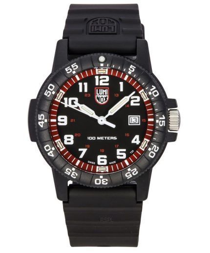 Luminox SEA Turtle Giant Plastic Strap Black Dial Quartz XS.0335 100M Men's Watch