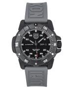 Luminox Master Carbon SEAL Grey Rubber Strap Black Dial Swiss Automatic Divers XS.3862 200M Mens Watch