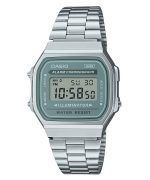 Casio Vintage Digital Stainless Steel Bracelet Quartz A168WA-3A Mens Watch