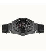 Ingersoll The Scovill Black Leather Strap Black Skeleton Dial Automatic I13902 100M Mens Watch