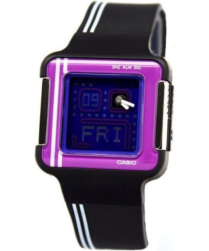 Casio Poptone Chronograph Digital Analog Blue Dial Quartz LCF-21-1D Women's Watch