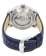 Zeppelin LZ126 Los Angeles GMT Leather Strap Blue Dial Automatic 76683 Men's Watch