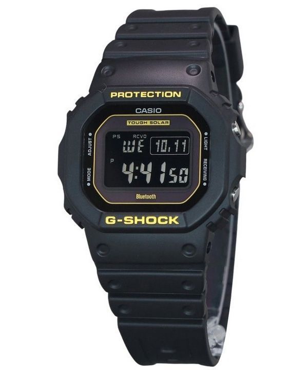 Casio G-Shock Caution Yellow Digital Mobile Link Resin Strap Solar GW-B5600CY-1 200M Mens Watch