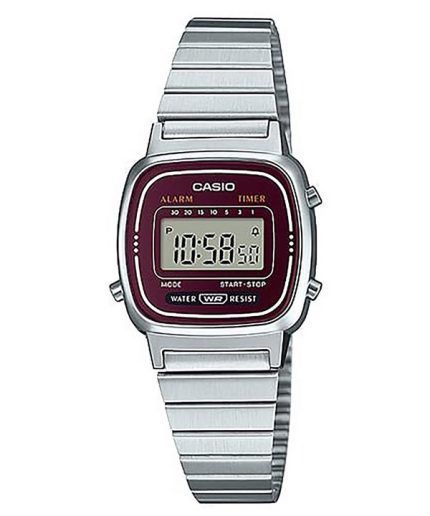 Casio Alarm Digital LA-670WA-4D Women's Watch