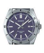 Casio Standard Analog Stainless Steel Blue Dial Quartz MTP-B155D-2E Mens Watch