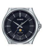 Casio Standard Analog Moon Phase Black Dial Quartz MTP-M100D-1A Mens Watch