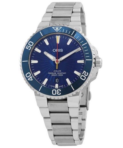 Oris Aquis Sun Wukong Limited Edition Blue Dial Automatic Divers 01 733 7766 4185-Set 300M Mens Watch