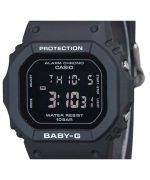Casio Baby-G Digital Black Resin Strap Quartz BGD-565U-1 100M Womens Watch