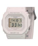 Casio Baby-G Digital Beige Pink Resin Strap Quartz BGD-565U-4 100M Womens Watch