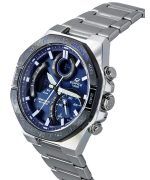 Casio Edifice Analog Digital Mobile Link Blue Dial Tough Solar ECB-950DB-2A 100M Men's Watch