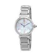 Citizen L Series Diamond Accent Mother Of Pearl Dial Eco-Drive EM1070-83D Women's Watch