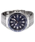 Invicta Ocean Voyage Stainless Steel Blue Dial Quartz 46278 Men's Watch