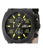 Invicta Ocean Voyage Chronograph Nylon Strap Black Dial Quartz 46287 Men's Watch