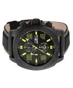 Invicta Ocean Voyage Chronograph Nylon Strap Black Dial Quartz 46287 Men's Watch