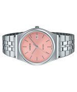 Casio Standard Analog Stainless Steel Pink Dial Quartz MTP-B145D-4AV Unisex Watch