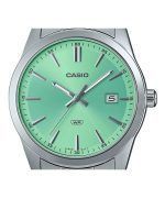 Casio Standard Analog Stainless Steel Mint Green Dial Quartz MTP-VD03D-3A2 Men's Watch