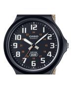 Casio Standard Analog Cloth Strap Black Dial Quartz MW-240B-5BV Men's Watch