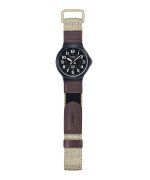 Casio Standard Analog Cloth Strap Black Dial Quartz MW-240B-5BV Men's Watch